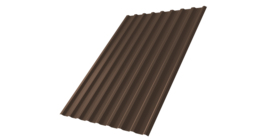 Профнастил С20R 0,5 Satin RAL 8017 шоколад