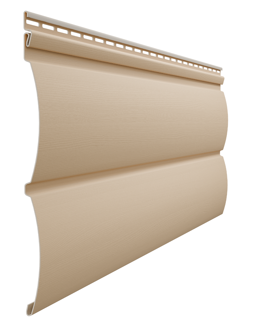 Сайдинг Premium, Блок-Хаус, крем-брюле