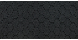 Гибкая черепица Docke Eurasia Шестигранник, Серый