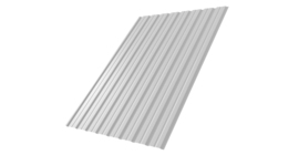 Профнастил С10В 0.5 Satin с пленкой RAL 9003 сигнальный белый