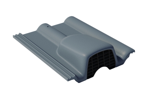 Вентиляционная черепица Braas Франкфуртская графит