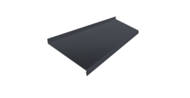 Отлив простой 250 0,5 Drap RAL 7024 мокрый асфальт (3м)