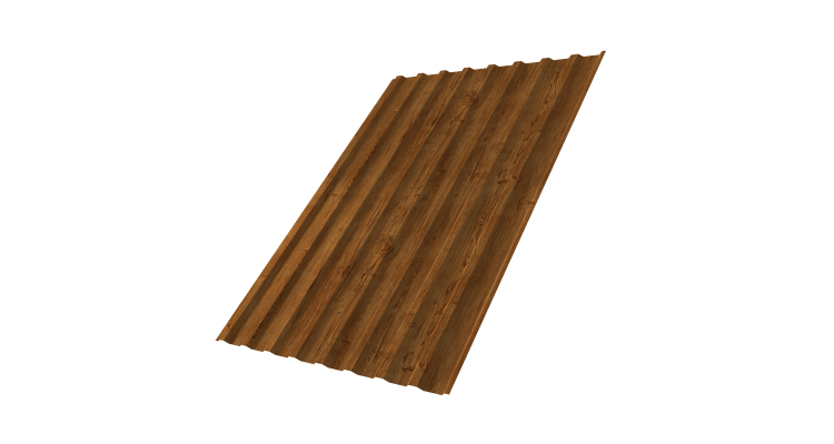 Профнастил С20B 0,45 Print-Double Elite Golden Wood