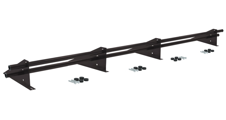 Снегозадержатель трубчатый универсальный Optima плюс RAL 8019 3м