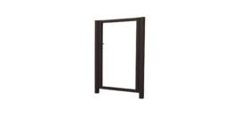 Калитка Жалюзи Texas 2.0х1 RR 32 без заполнения (ламель 125 мм)