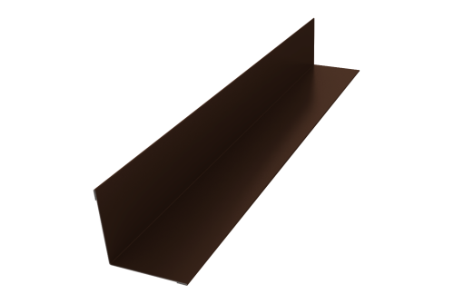 Угол внутренний 50х50 0,5 Satin Matt RAL 8017 шоколад (2м)