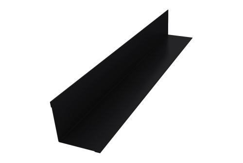 Угол внутренний 30х30 0,45 Drap RAL 9005 черный (2м)