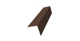 Угол внешний 50х50 0,45 Drap TR RAL 8017 шоколад (2м)