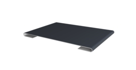 Планка стыковочная 0,45 Drap RAL 7024 мокрый асфальт (3м)