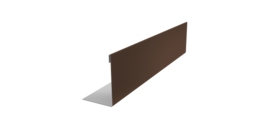 Нащельник 150 Texas 25х35 0,5 Satin RAL 8017 шоколад (L2,0)