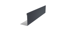 Нащельник 150 Texas 25х35 0,5 PurPro RAL 7024 мокрый асфальт (L1,5)