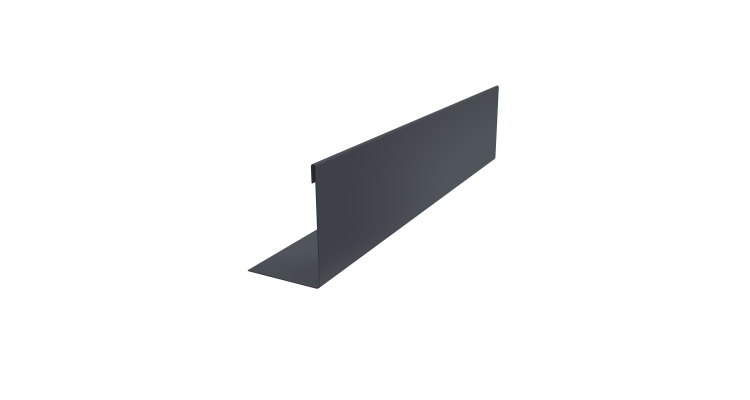 Нащельник 150 Texas 25х35 0,5 Atlas X RAL 7024 мокрый асфальт (L2,0)