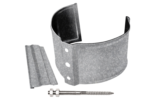 Кронштейн трубы на кирпич GL ZN 100 мм Zn цинк